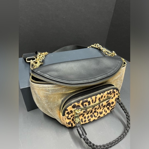 Steve Madden Cliff Animal Belt And Chain - Picture 3 of 8